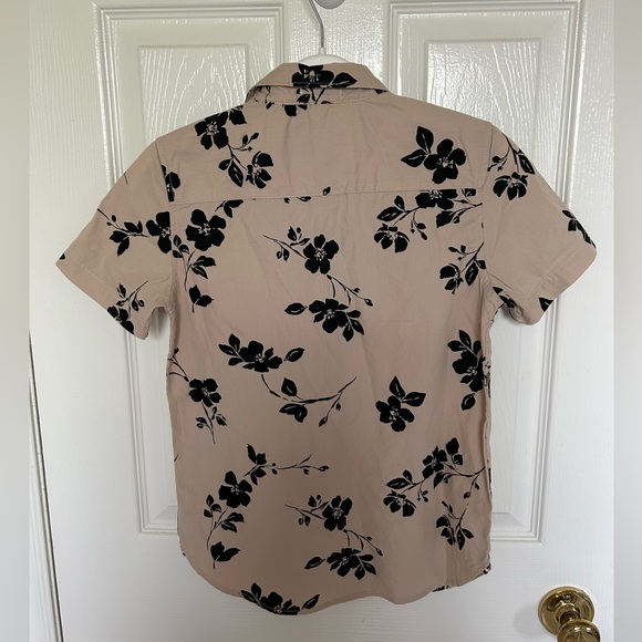 Denim & Flower Boys Floral Tropical Short Sleeve Dress Shirt🏝️☀️⛱️ - Picture 5 of 14